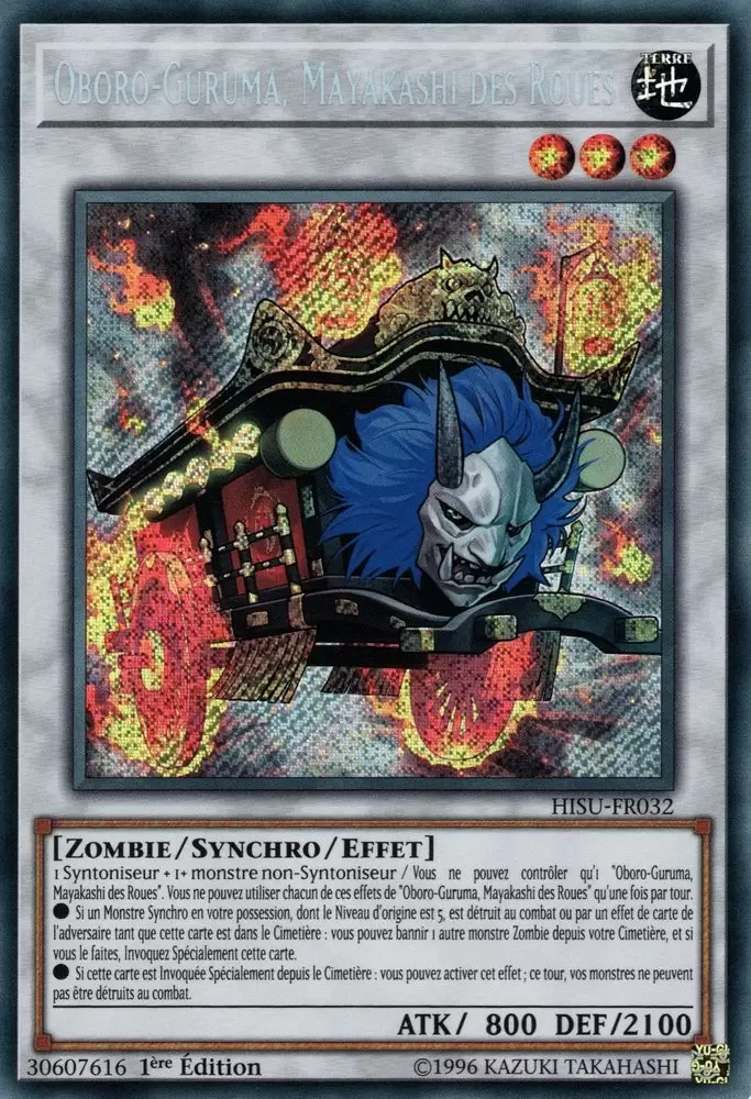 Les Invocateurs Cachés HISU - Oboro-Guruma, Mayakashi des Roues