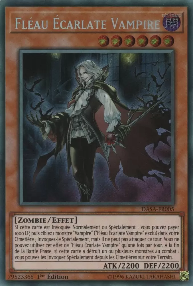 Les Sauveurs des Ténèbres DASA - Fléau Écarlate Vampire
