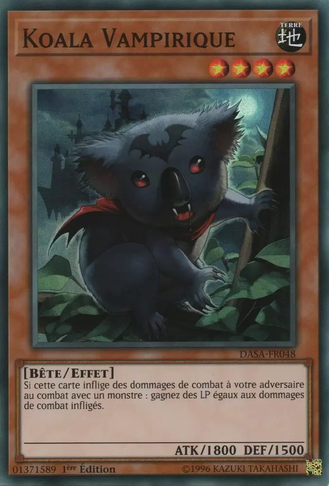 Les Sauveurs des Ténèbres DASA - Koala Vampirique