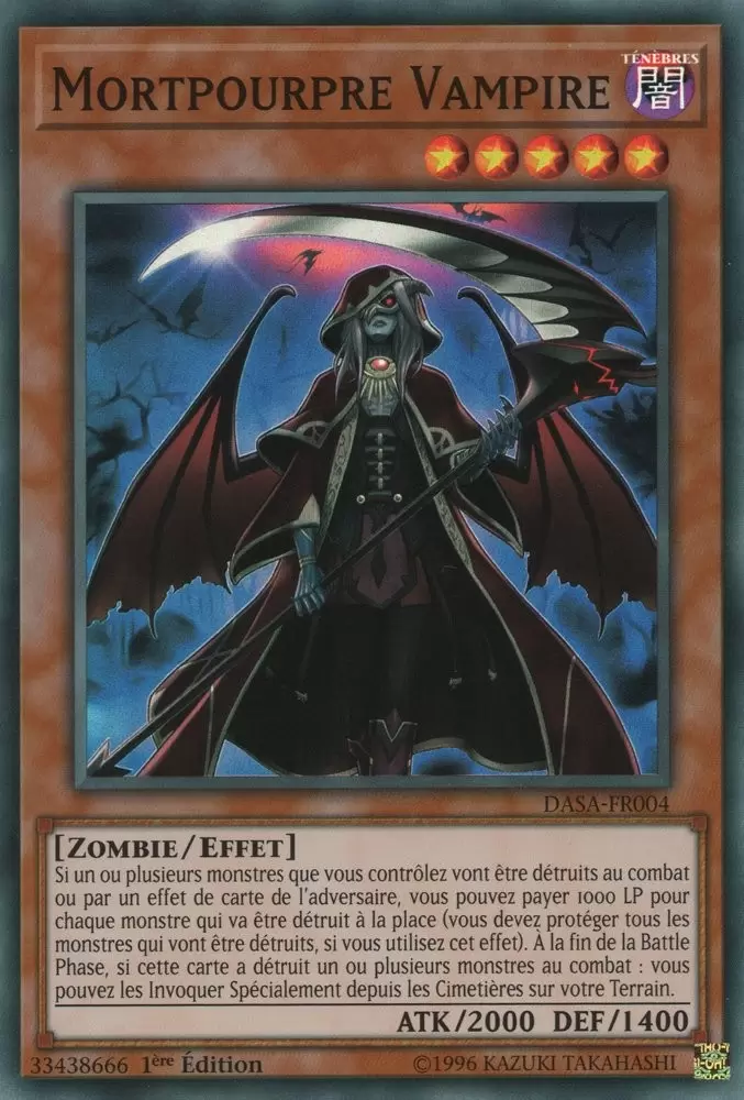 Les Sauveurs des Ténèbres DASA - Mortpourpre Vampire