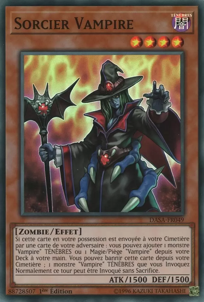 Les Sauveurs des Ténèbres DASA - Sorcier Vampire