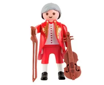 Playmobil Altaya : Aventures de l\'Histoire - Les figurines - Wolfgang Amadeus Mozart
