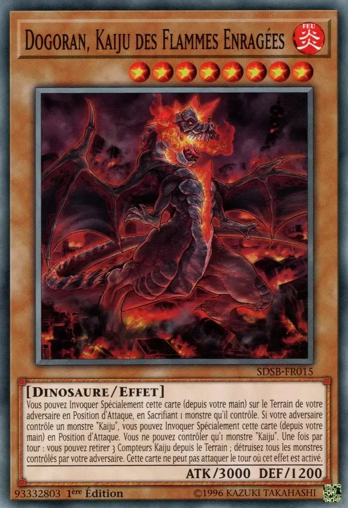 Soulburner SDSB - Dogoran, Kaiju des Flammes Enragées