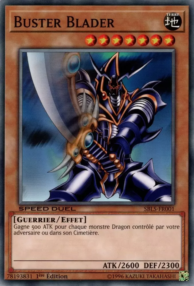 Speed Duel L\'Arène des Ames Perdues SBLS - Buster Blader