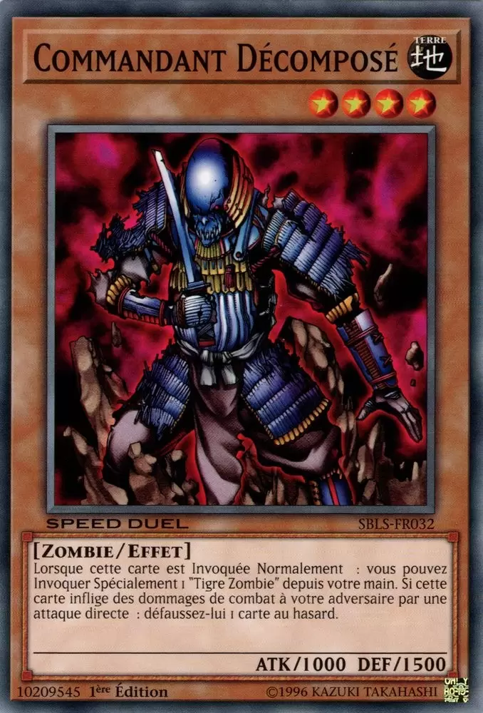 Speed Duel L\'Arène des Ames Perdues SBLS - Commandant Décomposé