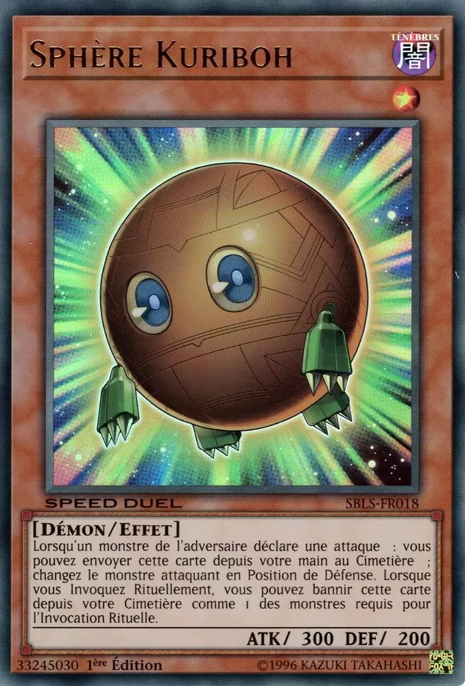 Speed Duel L\'Arène des Ames Perdues SBLS - Sphère Kuriboh