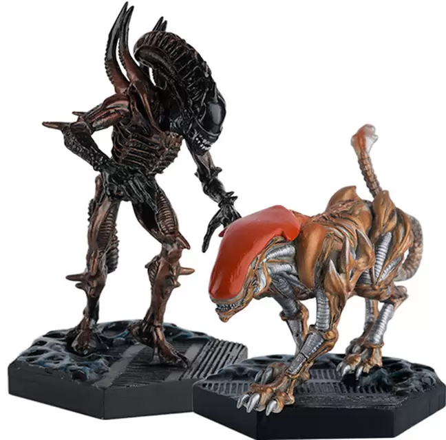 The Alien & Predator Figurine Collection - Retro Collection - Panther Alien & Scorpion Alien