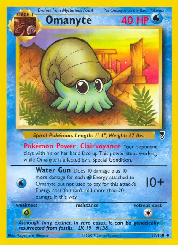 Legendary Collection - Omanyte