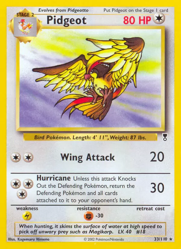 Legendary Collection - Pidgeot