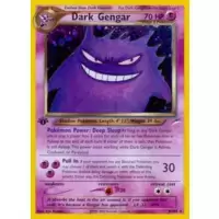 Dark Gengar 1st Edition Holo