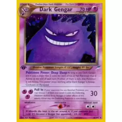 Dark Gengar 1st Edition Holo
