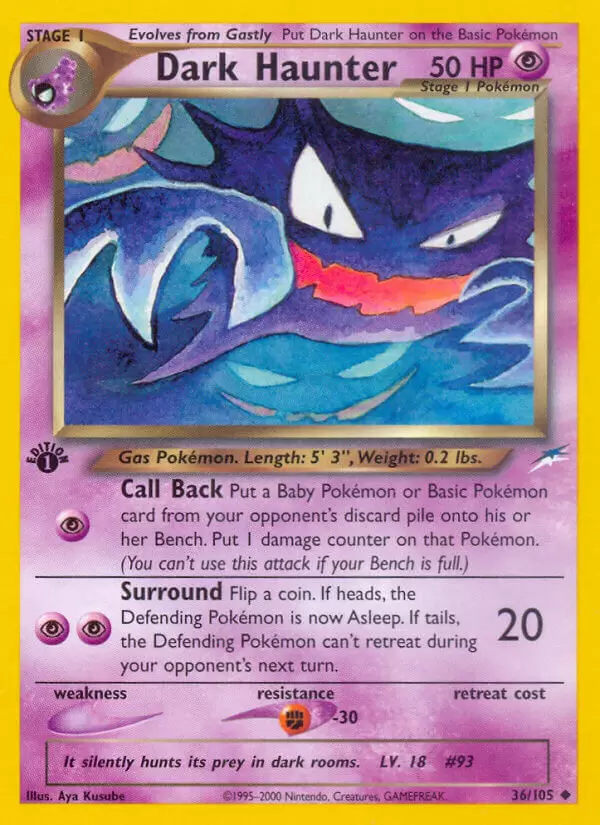 Neo Destiny - Dark Haunter 1st Edition