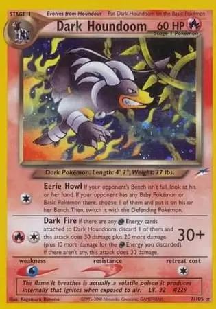 Neo Destiny - Dark Houndoom Holo