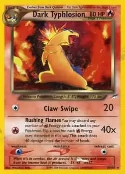 Neo Destiny - Dark Typhlosion Holo
