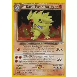 Dark Tyranitar Holo