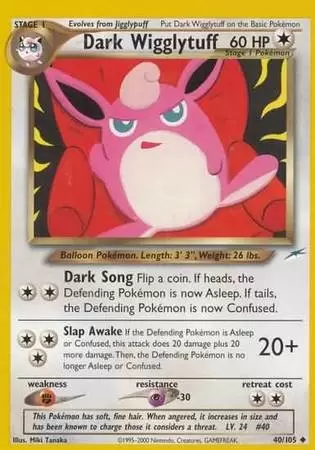 Neo Destiny - Dark Wigglytuff