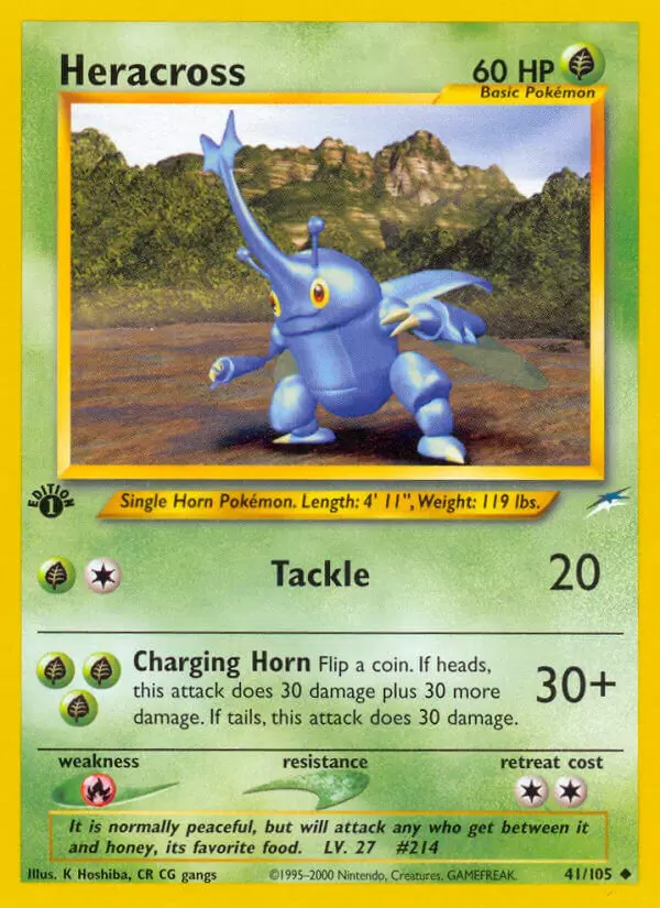 Neo Destiny - Heracross 1st Edition