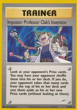 Neo Destiny - Impostor Professor Oak\'s Invention