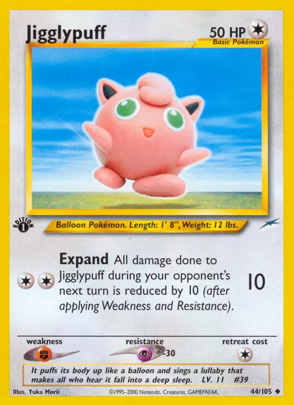 Neo Destiny - Jigglypuff 1st Edition