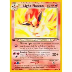 Light Flareon 1st Edition