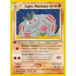 Light Machoke 1st Edition