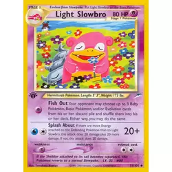 Light Slowbro 1st Edition