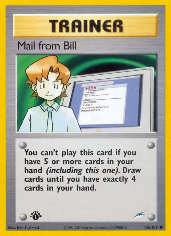 Neo Destiny - Mail from Bill 1st Edition