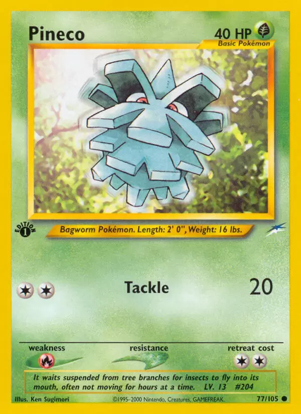 Neo Destiny - Pineco 1st Edition