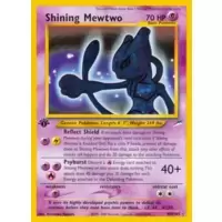 Shining Mewtwo 1st Edition