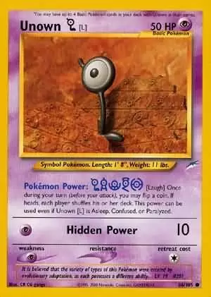 Neo Destiny - Unown L