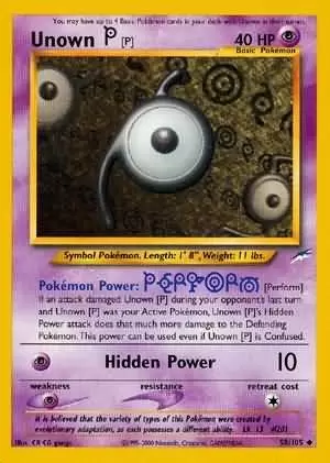Neo Destiny - Unown P