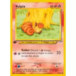 Vulpix 1st Edition