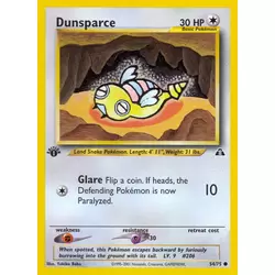 Dunsparce 1st Edition