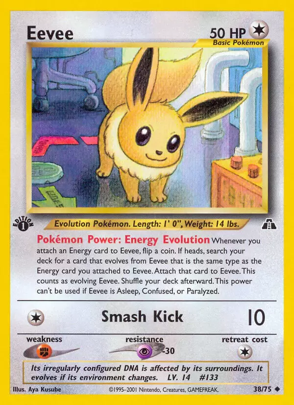Neo Discovery - Eevee 1st Edition
