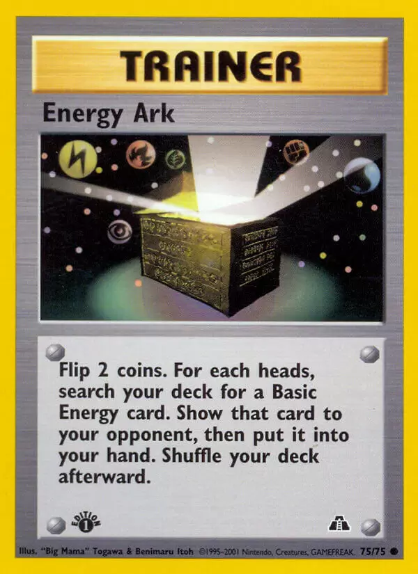 Neo Discovery - Energy Ark 1st Edition