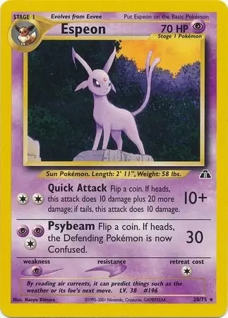 Espeon - Pokémon TCG - Psychic Type