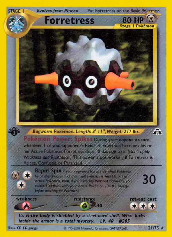 Neo Discovery - Forretress 1st Edition