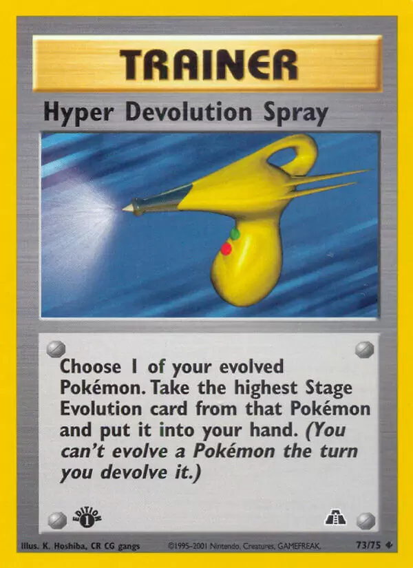 Neo Discovery - Hyper Devolution Spray 1st Edition