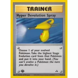 Hyper Devolution Spray 1st Edition