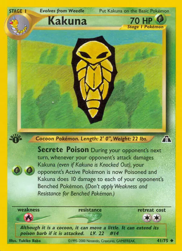 Neo Discovery - Kakuna 1st Edition