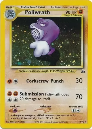 Neo Discovery - Poliwrath Holo