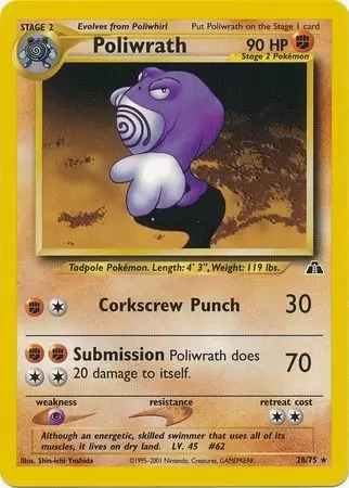 Neo Discovery - Poliwrath
