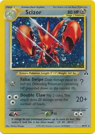 Neo Discovery - Scizor Holo