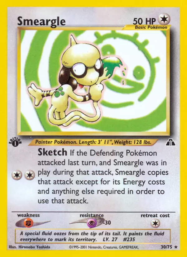 Neo Discovery - Smeargle 1st Edition