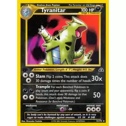 Tyranitar 1st Edition