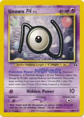 Neo Discovery - Unown N