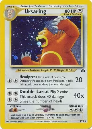 Neo Discovery - Ursaring Holo
