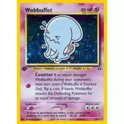 Wobbuffet 1st Edition Holo