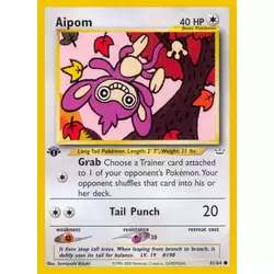 Aipom 1st Edition