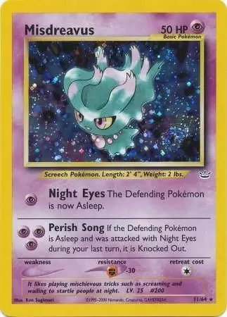 Neo Revelation - Misdreavus Holo